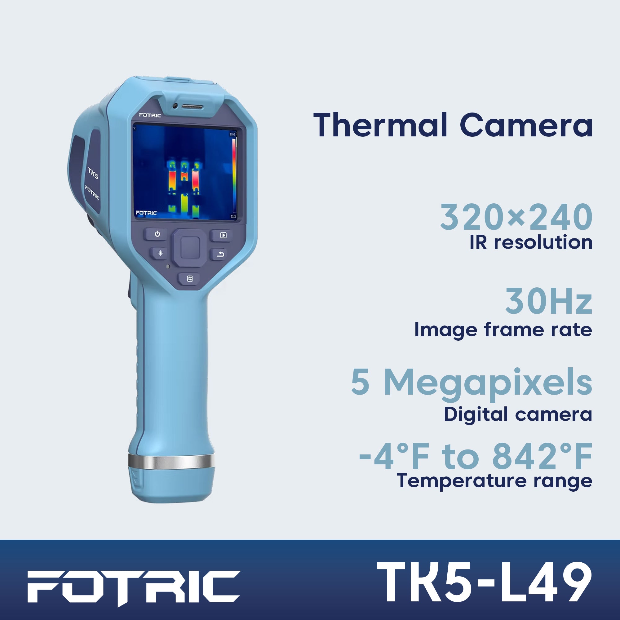 FOTRIC TK5 열화상 카메라 - FOTRIC 글로벌 공식 스토어