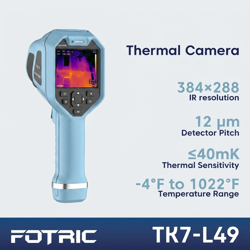 FOTRIC TK7 열화상 카메라 - FOTRIC 글로벌 공식 스토어