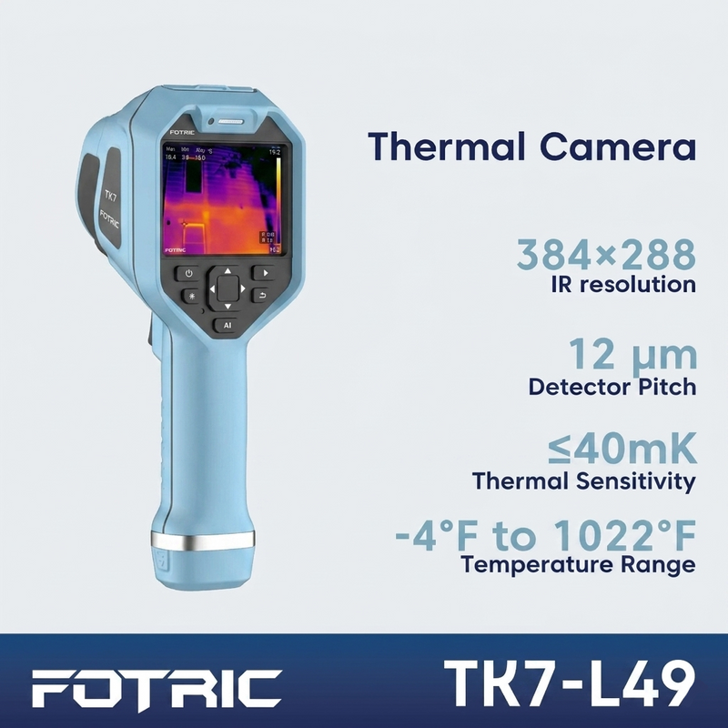 FOTRIC TK7 열화상 카메라 - FOTRIC 글로벌 공식 스토어
